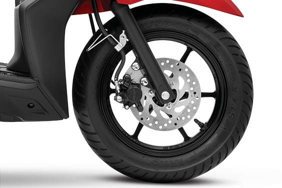 12 inch Cast Wheel (FRONT) with Disc Brake Product Features