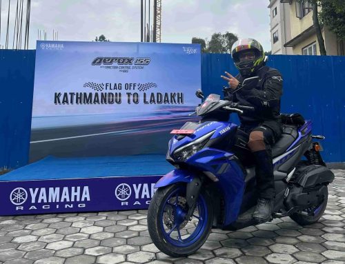 Kathmandu to Ladhak on Aerox 155